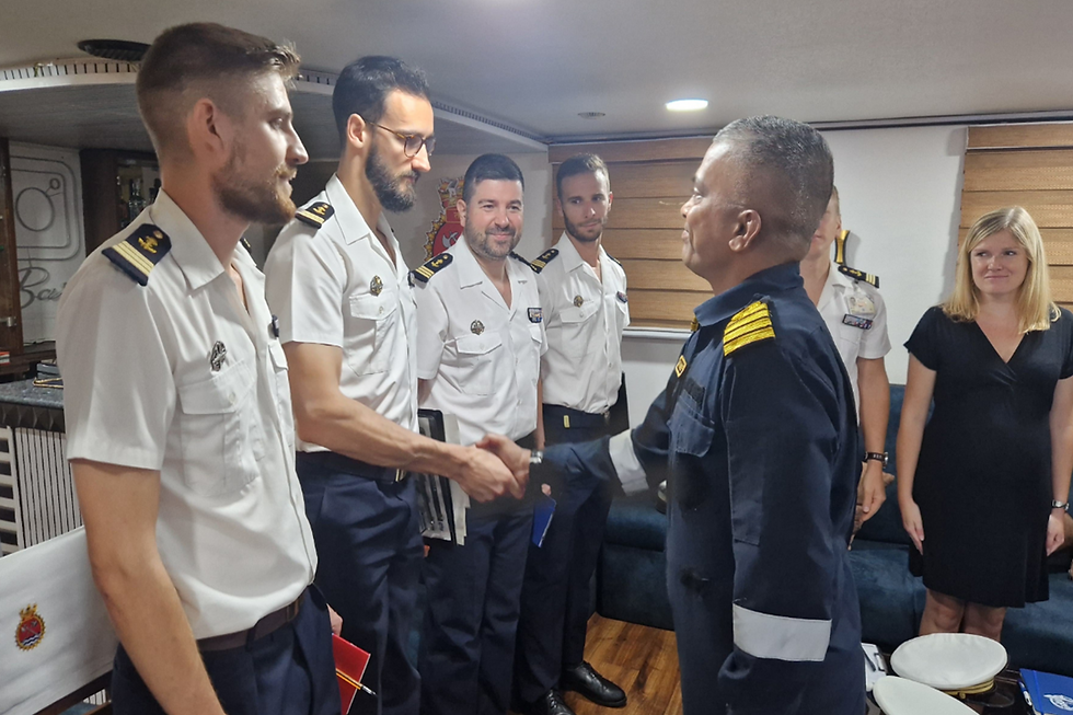 Exercise Varuna Between Indian and French Navy