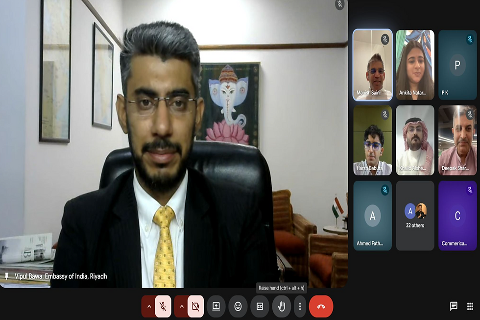 Orientation Session for the India Accelerator (IA) KSA Program, organized by India Accelerator in collaboration with the Ministry of Investment of Saudi Arabia (MISA)