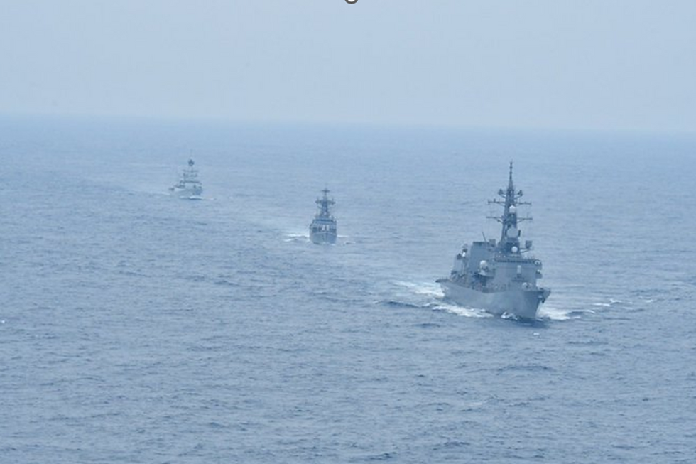 India-Japan-Indonesia Naval Trilateral Exercise