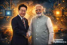 President Lee Jae-myung and Prime Minister Narendra Modi