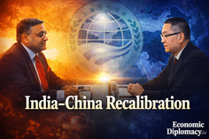 Thumbnail for Article on Consultation between India’s SCO National Coordinator Alok Dimri and Ambassador Yan