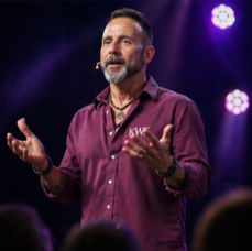 Al Gonzalez presenting