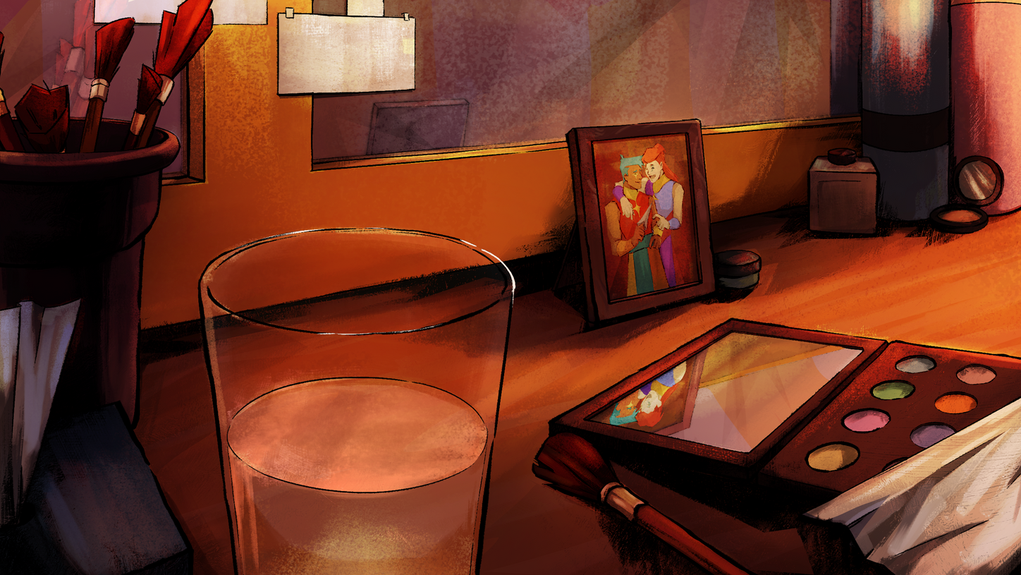 'Knife Point' Background Art