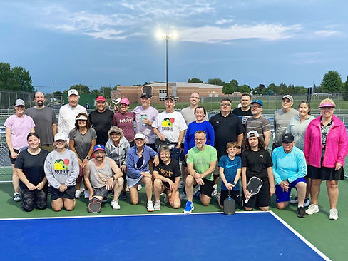 Mount Horeb Pickleball 2024 tournament participants