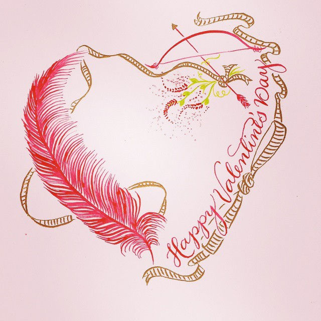 Instagram - Have a great day! #calligraphy #flourish