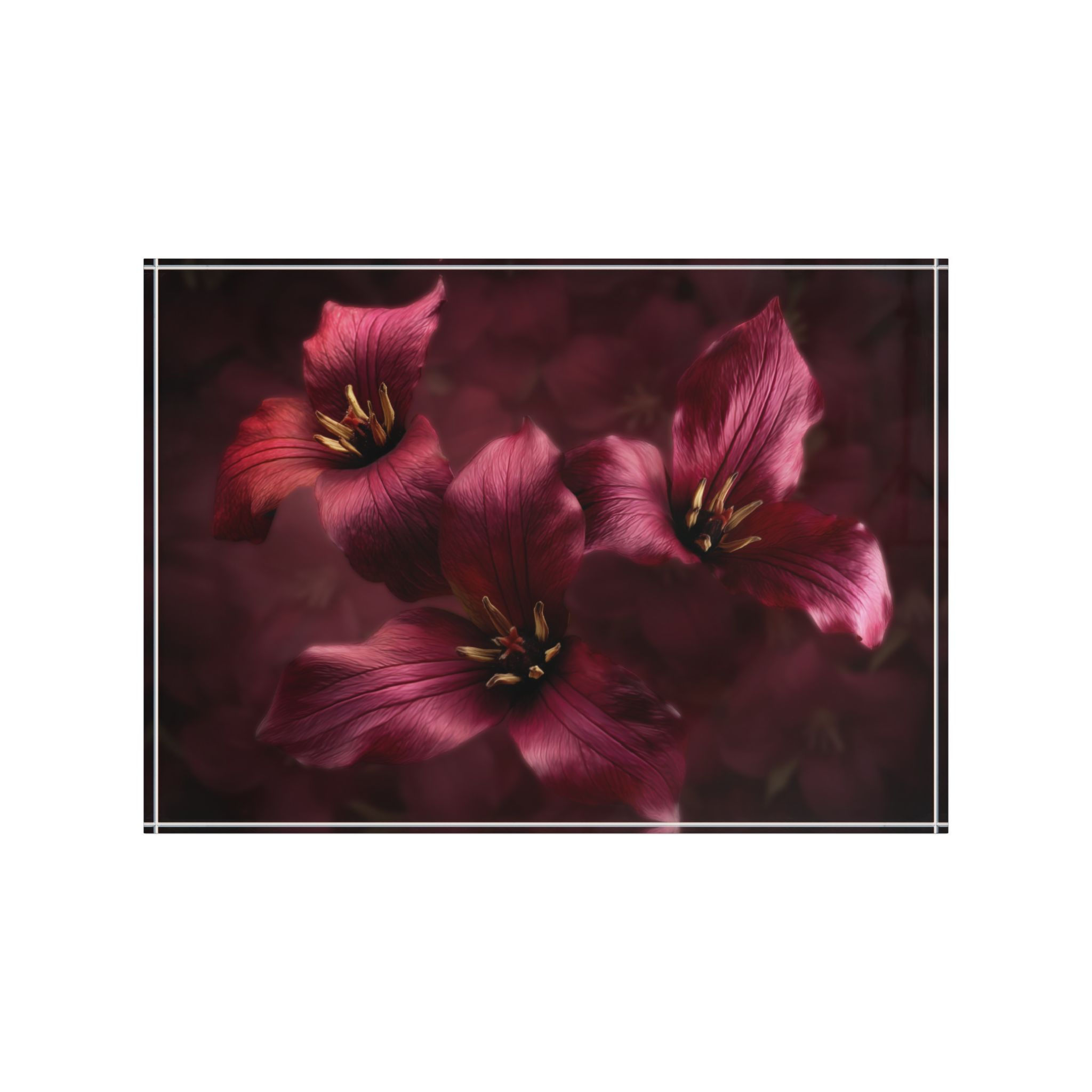 Trillium - Acrylic Photo Block