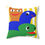 Thumbnail: Front of decorative square pillow showing art