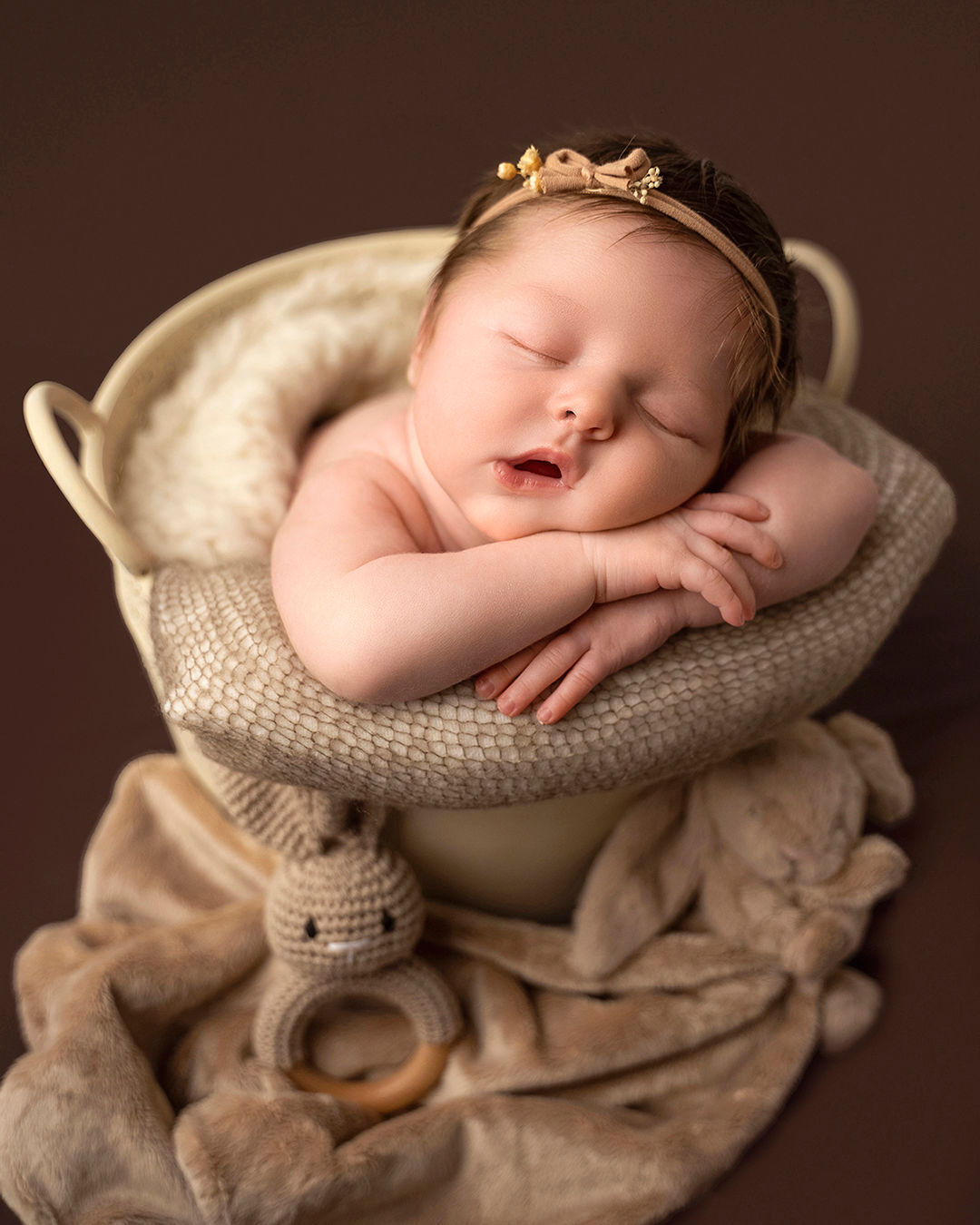 Tiverton Newborn Photoshoot with 2 prints