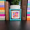Thumbnail: Mini abstract artwork in turquoise frame