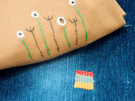 creative repair techniques for moth holes and jeans