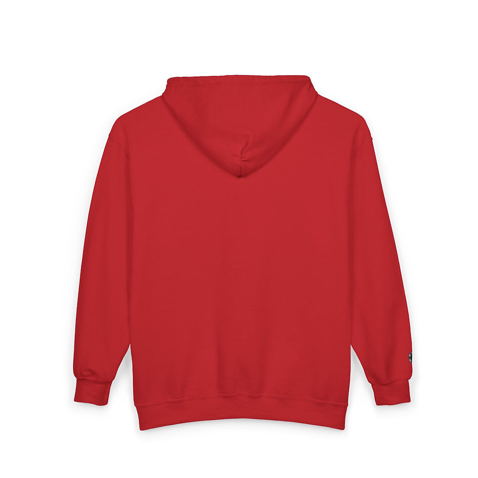 Thumbnail: Embroidered Gold Monogram Letter Zip Hoodie —Retro Collegiate Initial Sweatshirt