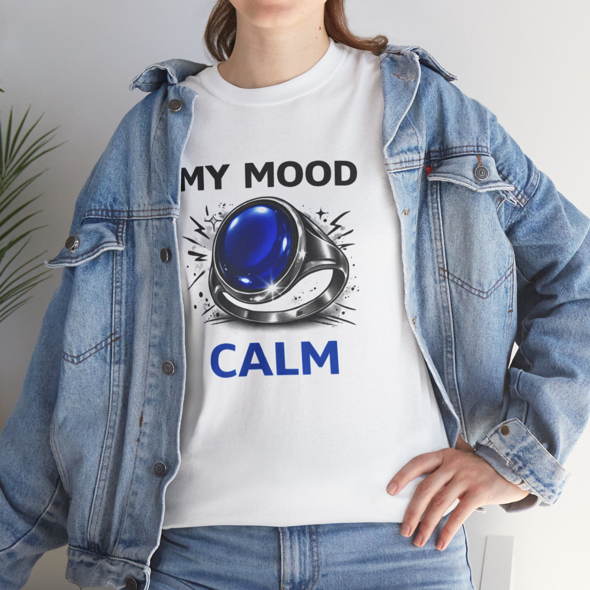 Blue Mood Ring "Stay Calm" T-Shirt