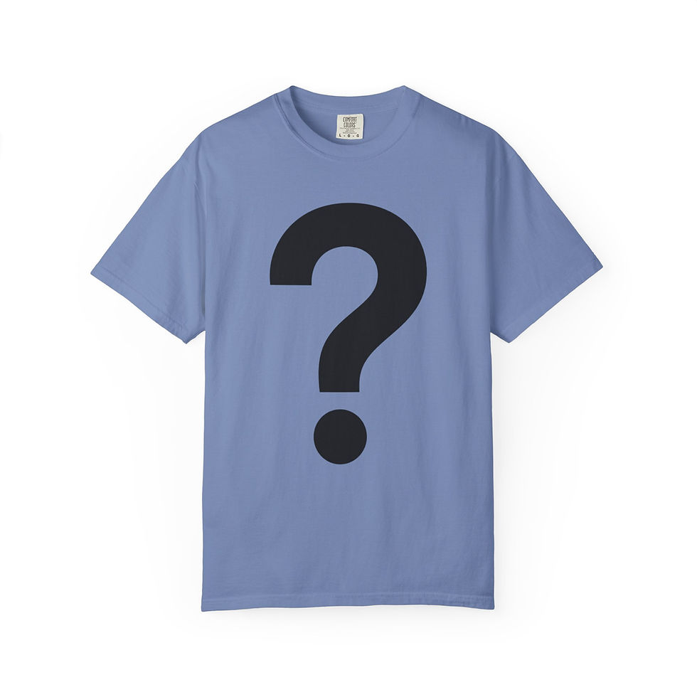 Thumbnail: Question mark s/s t-shirt in assorted colors
