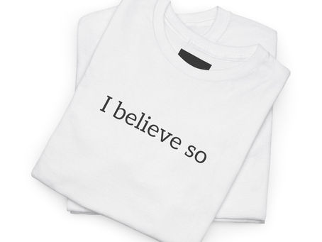 White tee- I believe so