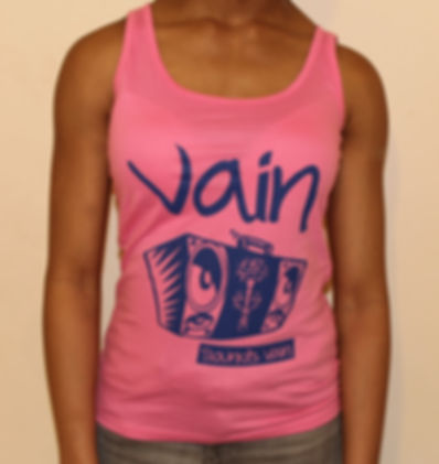Pink Classic Vain Vest with Custom Logo