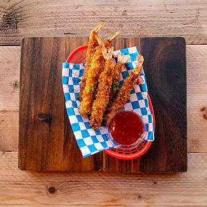 Panko prawns