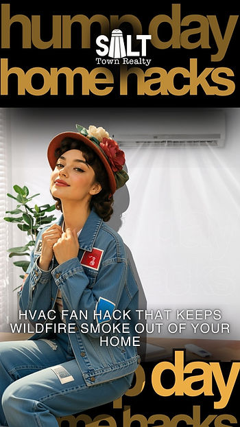 The Simple HVAC Fan Hack That Keeps Wildfire Smoke Out of Your SLC Home