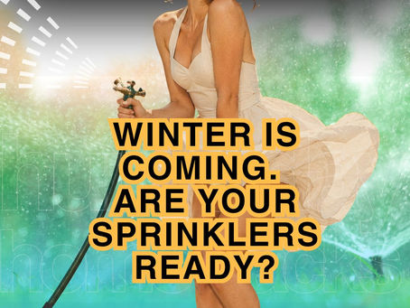 Your Sprinkler System Has One Last Job Before Winter