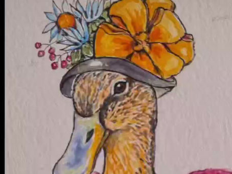Behind the scenes of my latest children's book project: Daisy Duck meets Pride and Prejudice
