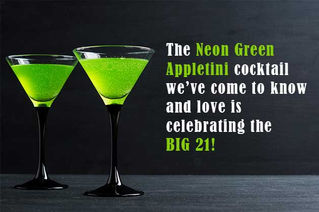 The Appletini Turns 21