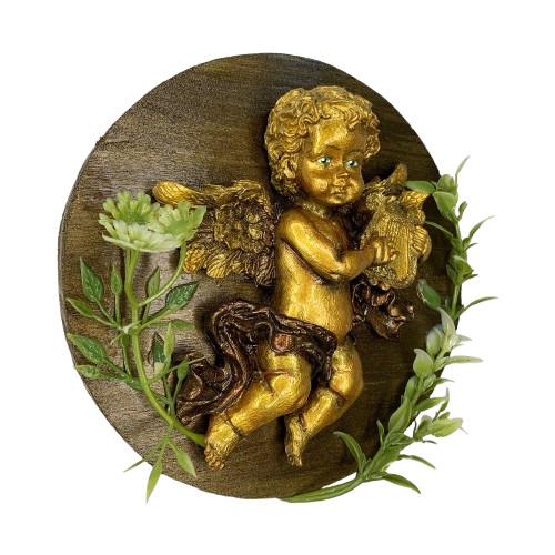 Miniatura: Anjo da harpa
