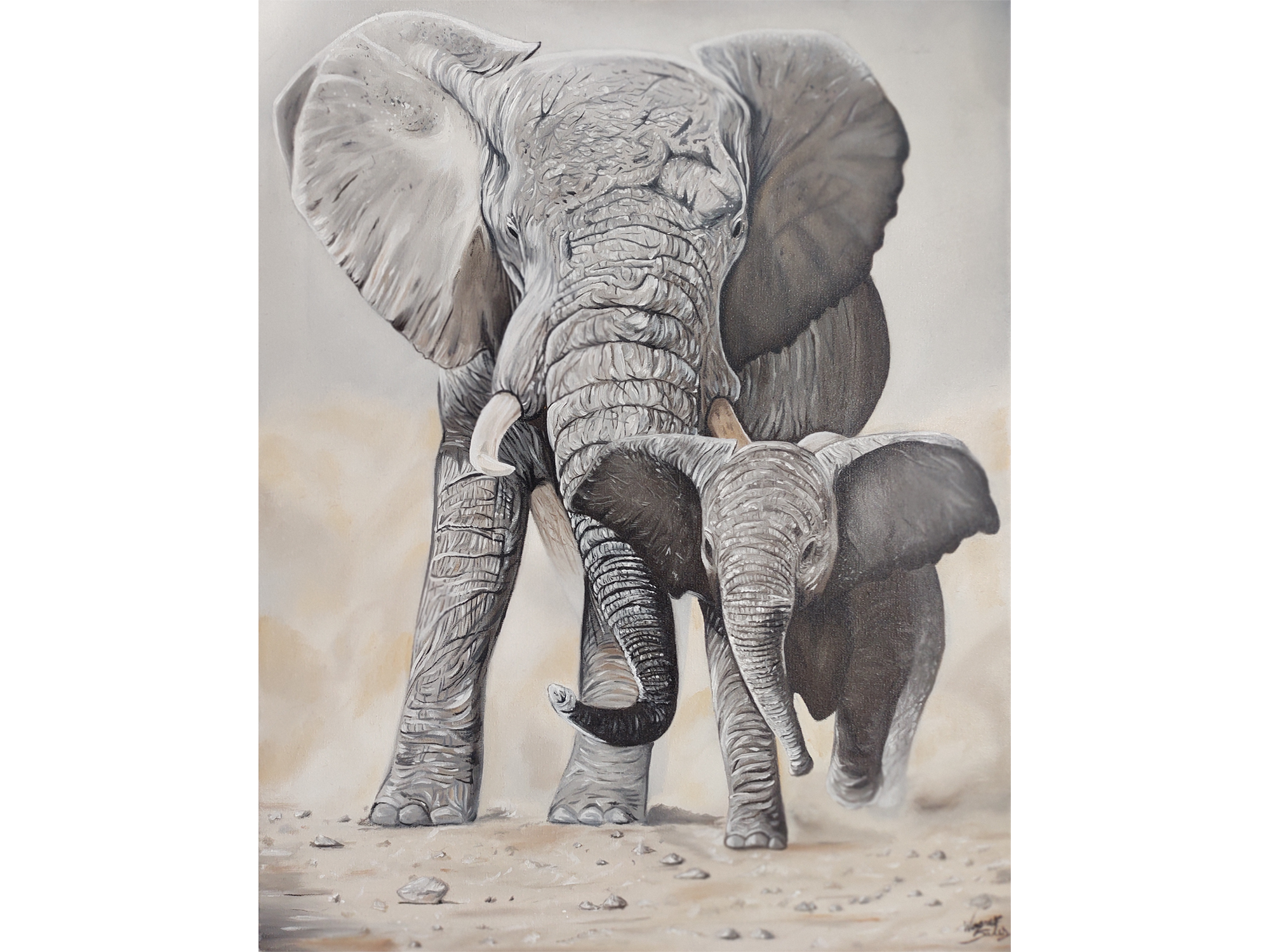 Matriarca e Filhote (Beneficente)