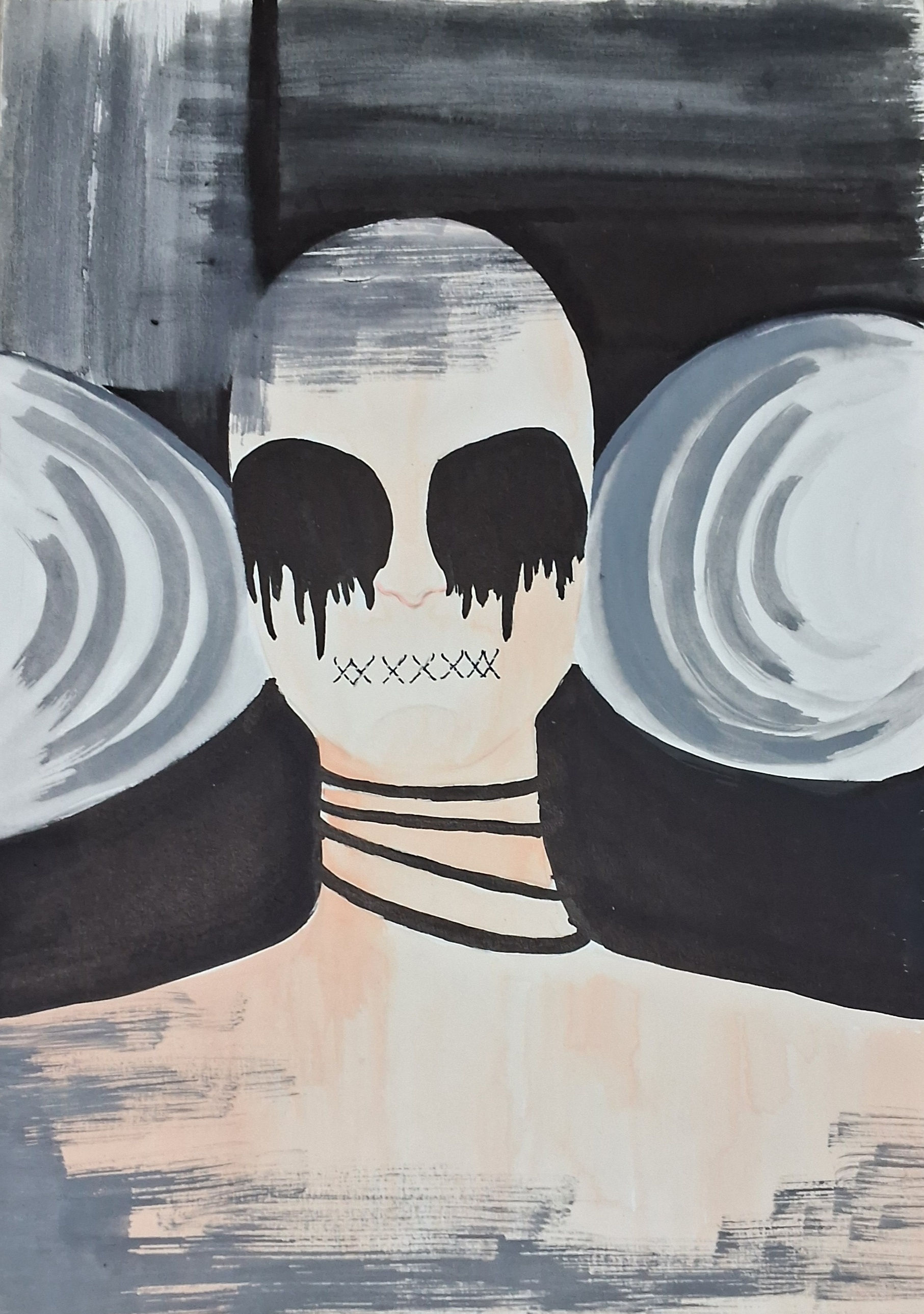 Sombras que choram gritos silenciosos