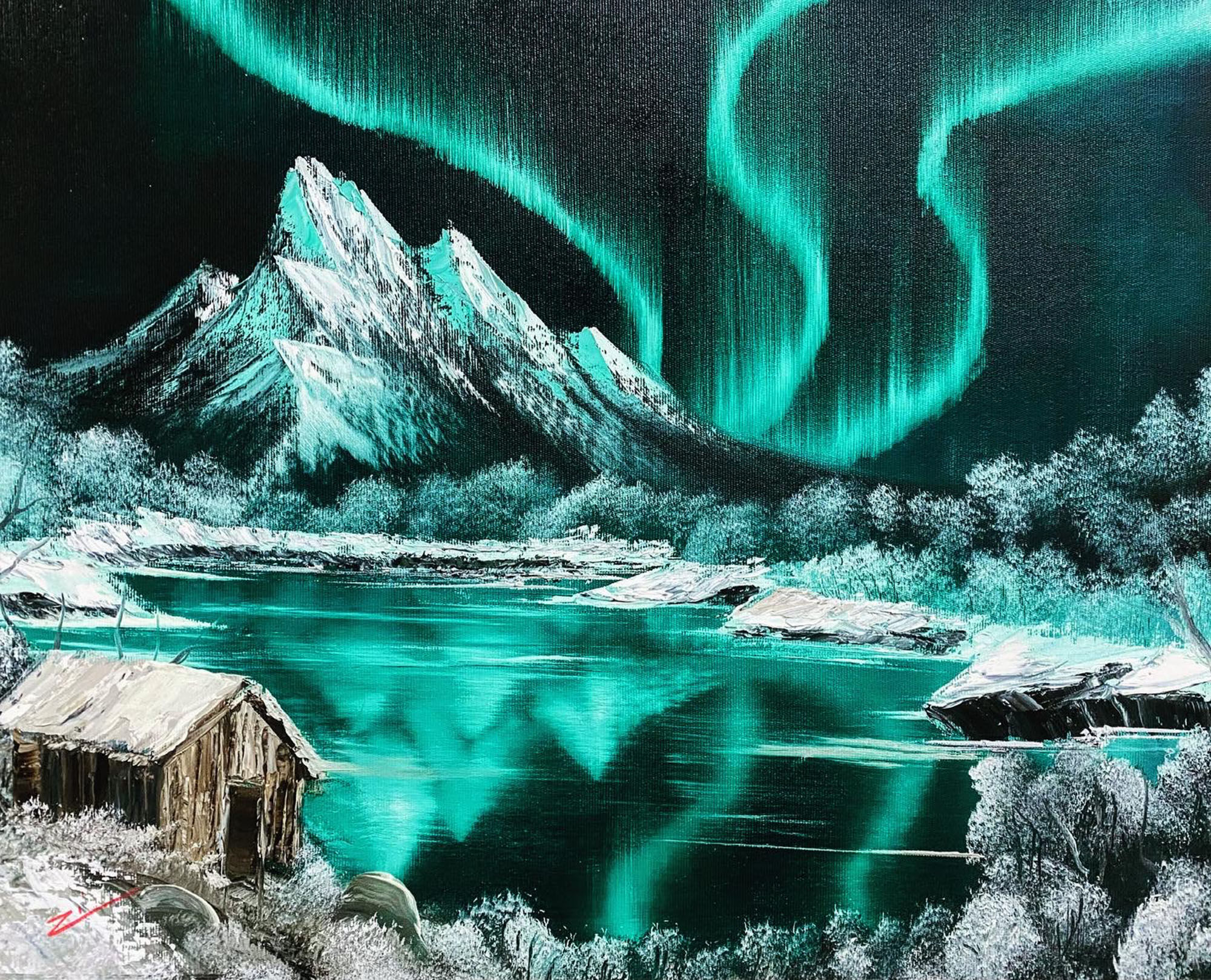 Luzes verdes