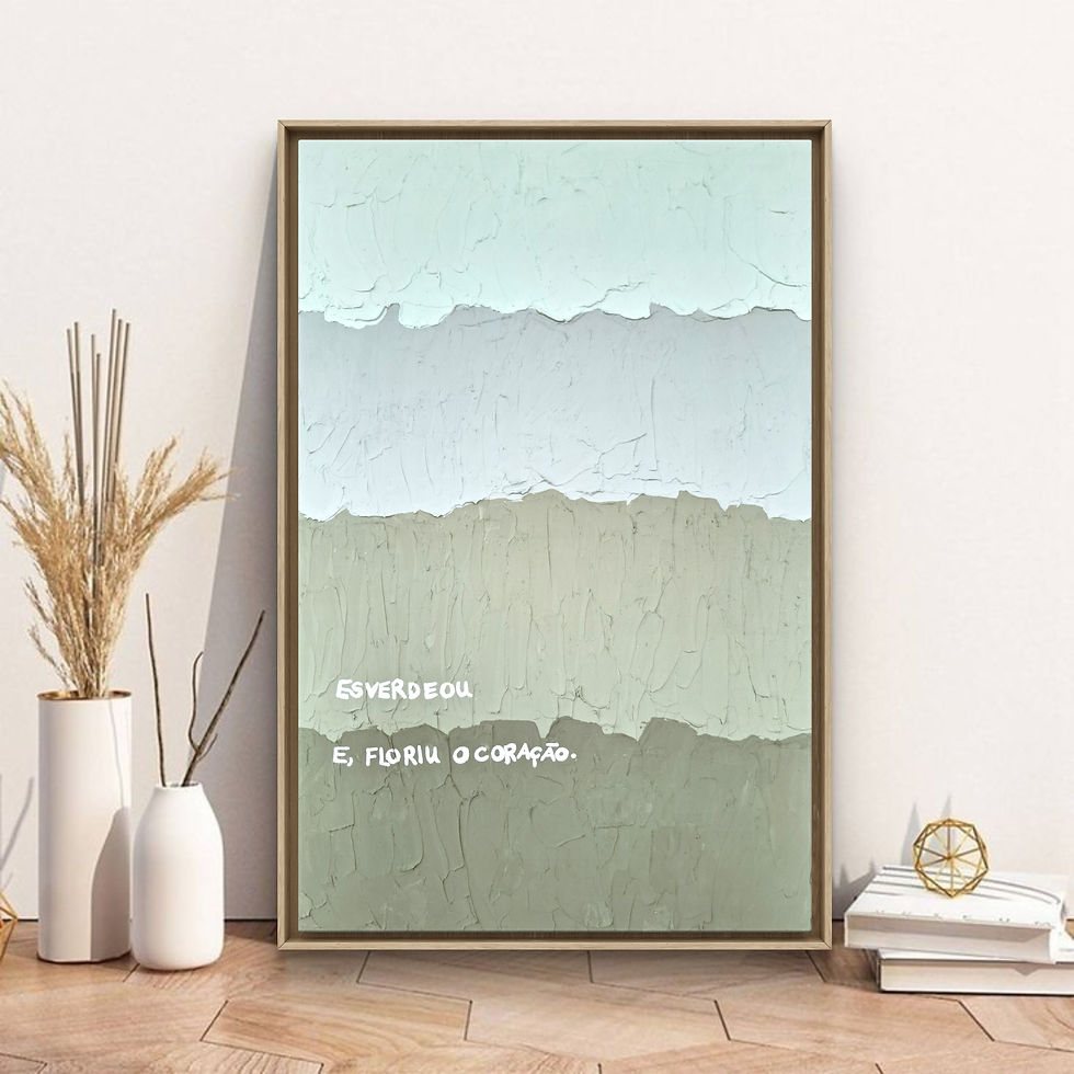 Miniatura: Esverdeou e Floriu o Coração