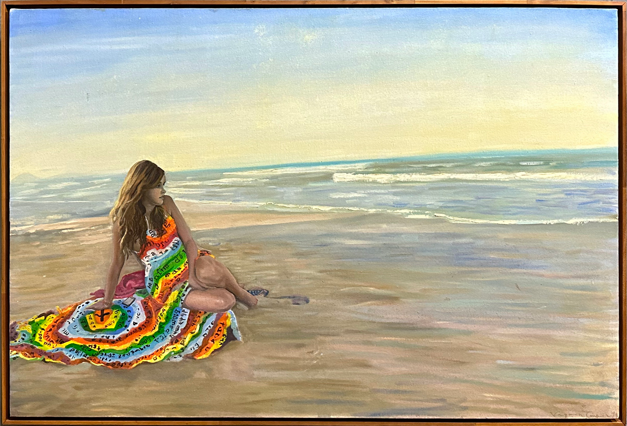 Descanso na praia