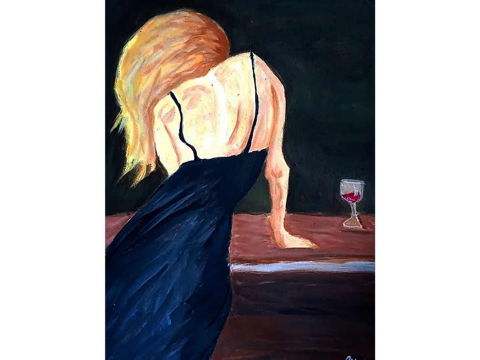 Última taça de vinho