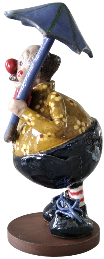 Miniatura: Palhaço na Chuva