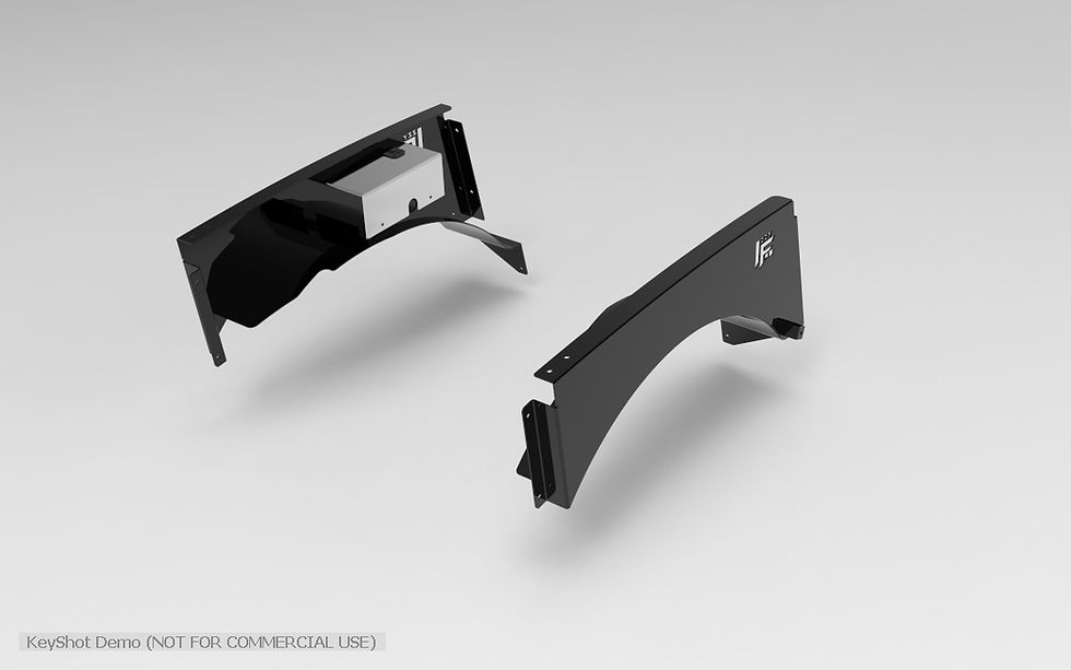Thumbnail: 07-13 GMT900 High clearance inner fenders