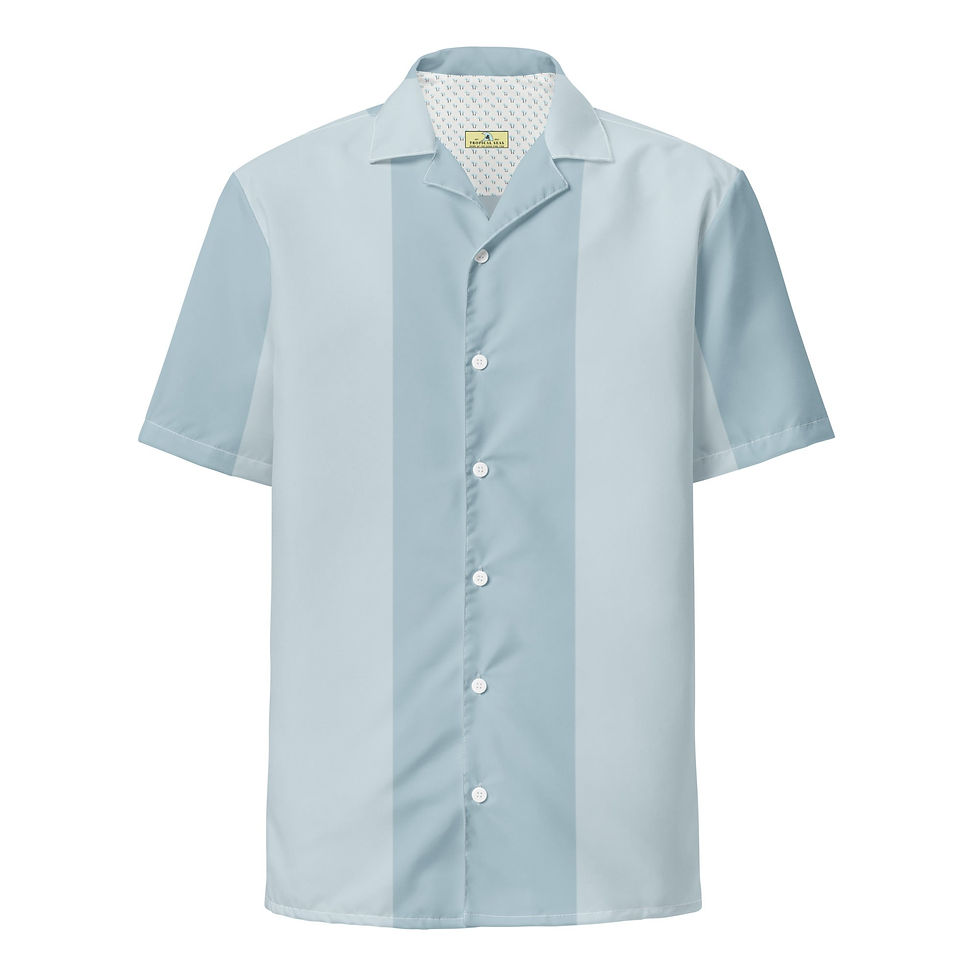Thumbnail: Mako Blue Button Shirt: Dive into Coastal Elegance!
