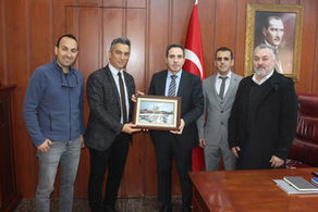 Bergama Kaymakamlığına ziyaret gerçekleştirdik.