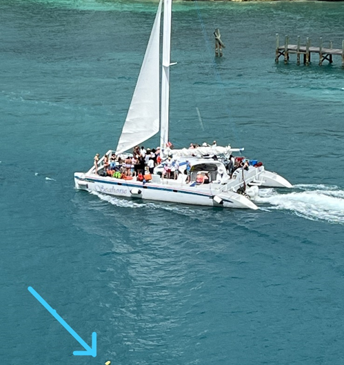 Oblivious in the Bahamas!