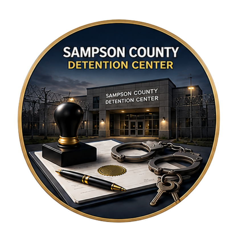 Sampson county Detention Center, Jail Notary Services, Notary Public