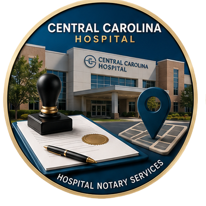 Central_Carolina_Hospital, Hospital Notary Public, Raeford NC