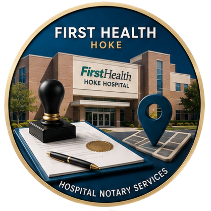 First_Health_Hoke, Hospital Notary Public, Raeford NC