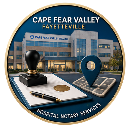 Cape_Fear_Valley_Fayetteville, Hospital Notary Public, Raeford NC