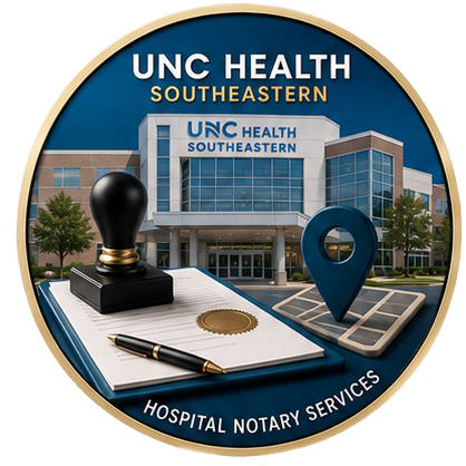 UNC_Health_Southeastern, Hospital Notary Public, Raeford NC