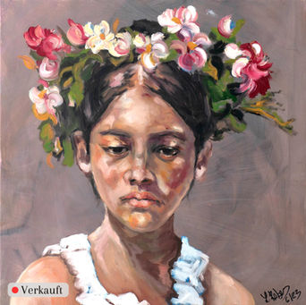 Was für ein kräftiges Mädchen. Als erstgeborenes Mädchen hat sie einiges zu bieten. Total harmonische Zeichnung, kräftiges Köpfchen und scheint jetzt bereits sehr knochenstark zu sein. Auf uns wirkt sie sehr erdverbunden und total ruhig und ausgeglichen in sich selbst. Ein richtig ruhiger Pol.