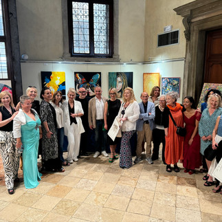 Gruppenbild der Aussteller der ARTE VENEZIA