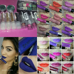 Maquiagens MATTE  e comum DAILUS,ZANPHY,FELICITTA BATONS  MATTE 25,00_PIGMENTO DE SOMBRAS 15,00_PIGM