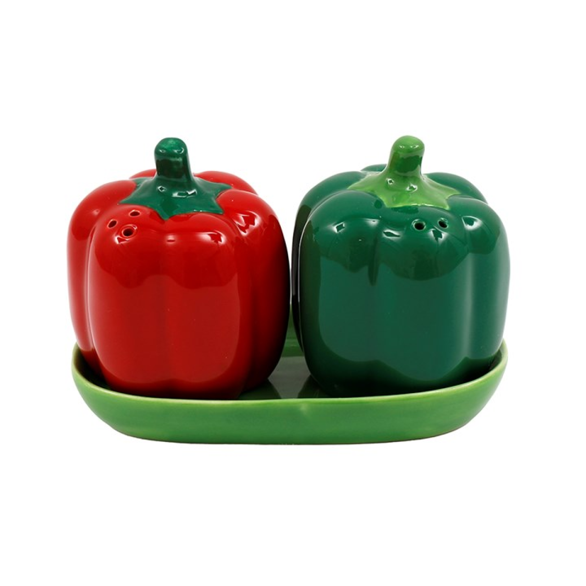 Bell Pepper Salt and Pepper Shakers