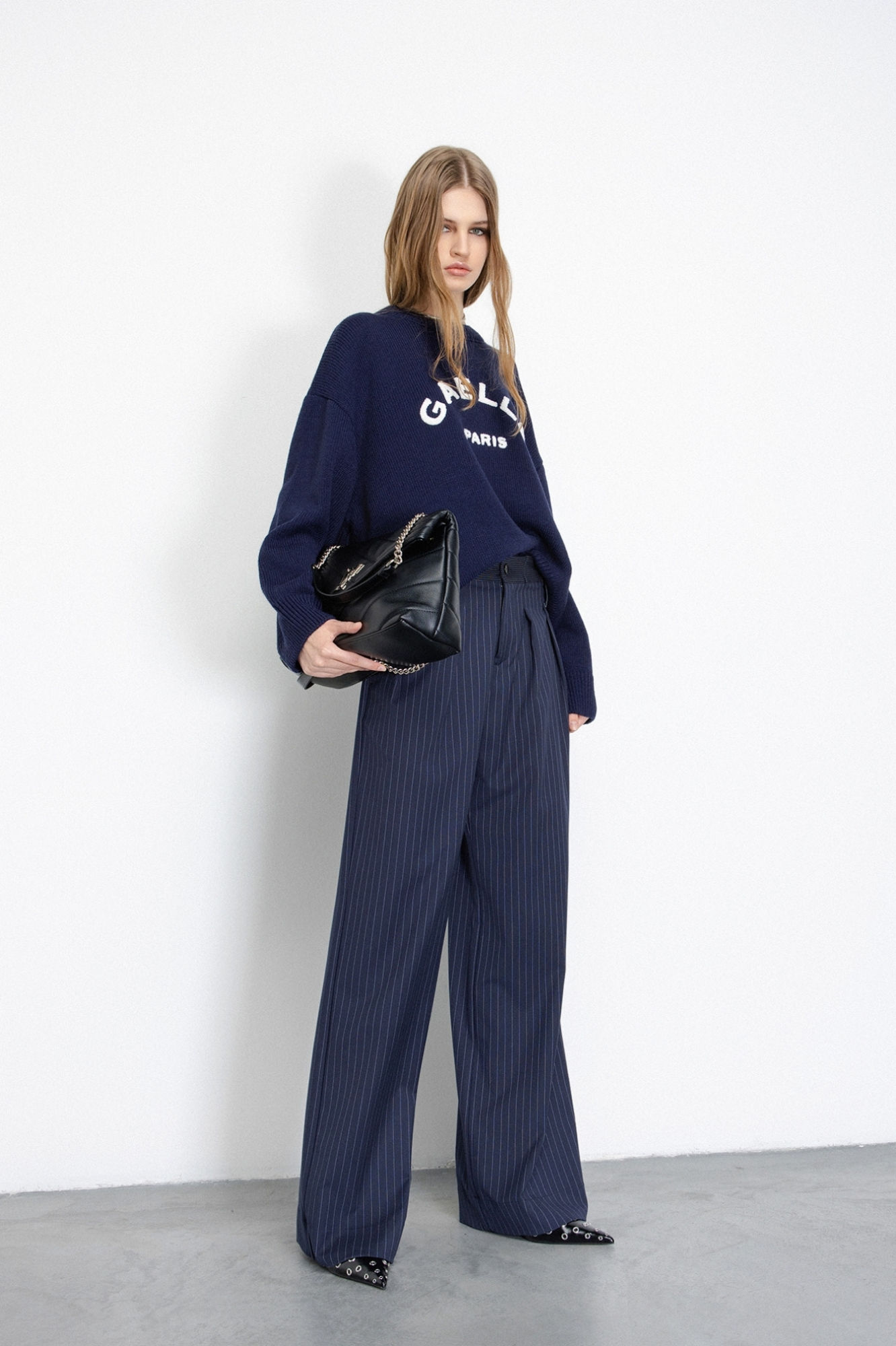 GAELLE_Pantalone gessato