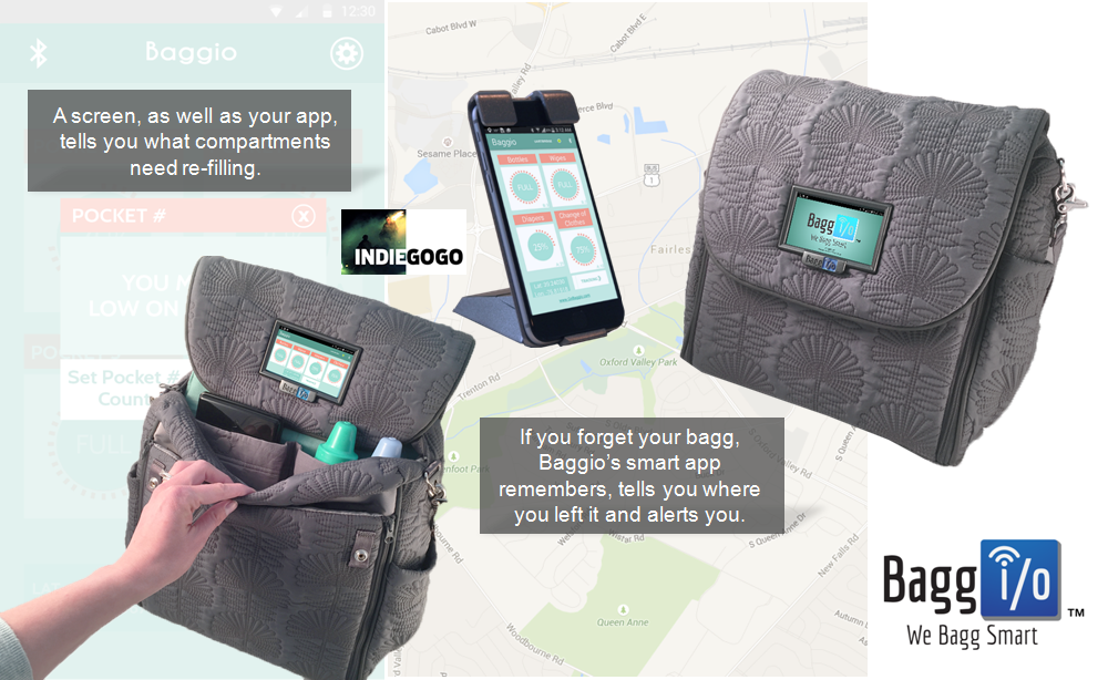Smart Diaper Bag