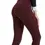 Thumbnail: Burgundy Women's Equestrian Breeches side