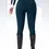 Thumbnail: Horse shoe women' equestrian breeches back