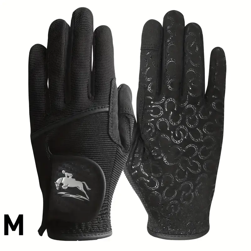 Summer Comfort Grip Equestrian Gloves